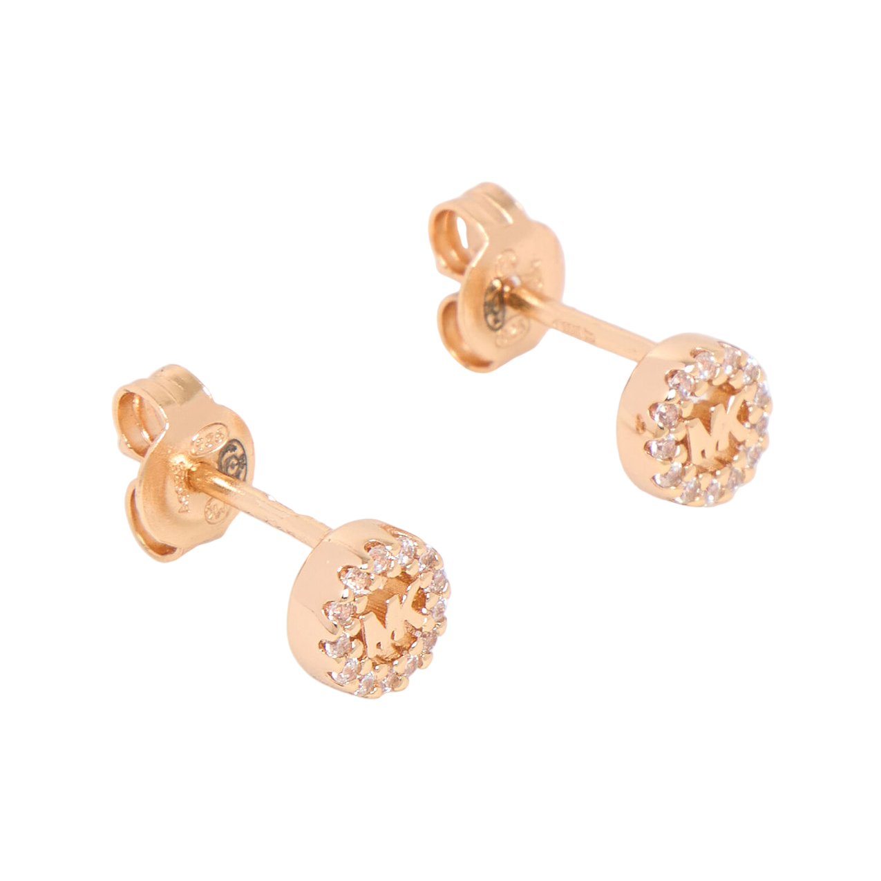 Womens Michael Kors Rose Gold Plated Earings