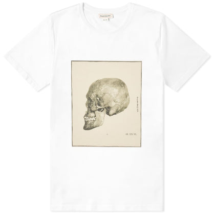 Alexander McQueen White Logo Tee