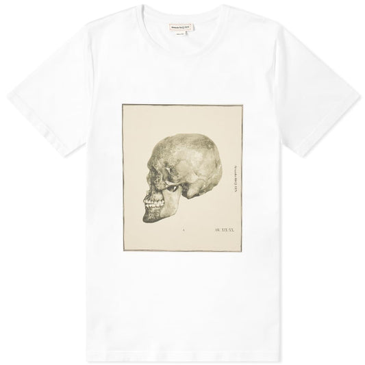 Alexander McQueen White Logo Tee