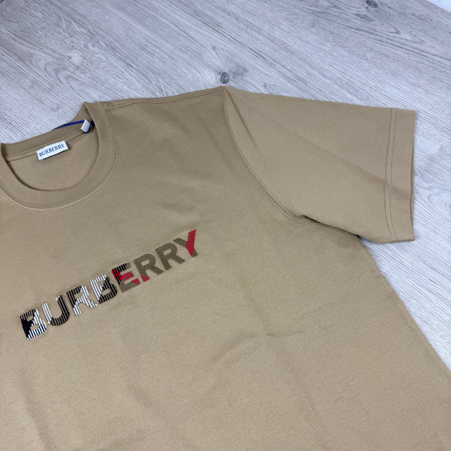 Burberry 'Ellison' T-Shirt - Camel