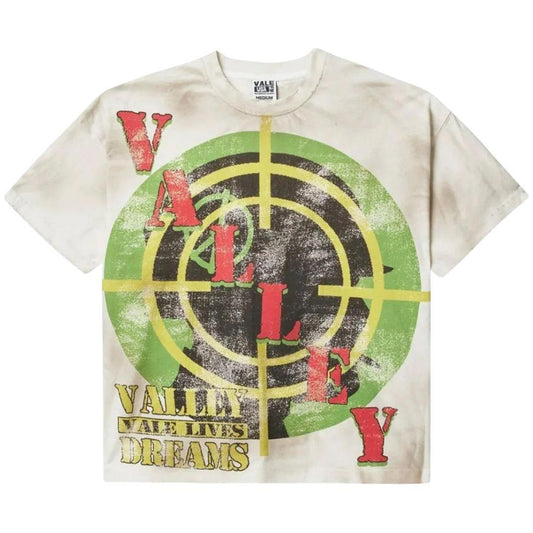 VALE FOREVER TARGET T-SHIRT CREAM