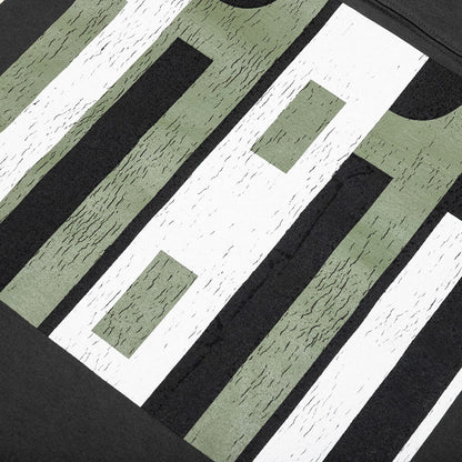11:11 Football Top - Vintage Black