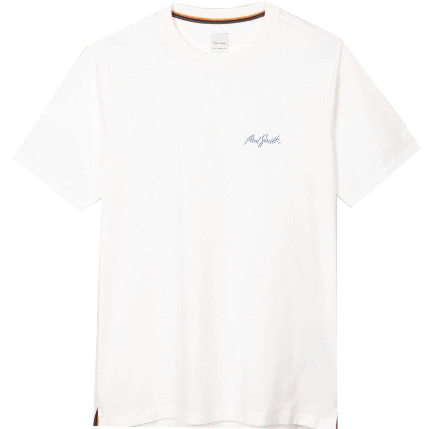 Paul Smith White Embroidered T-shirt