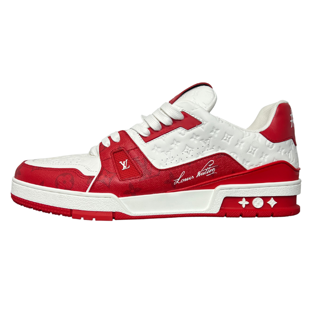 LOUIS VUITTON TRAINER RED / WHITE