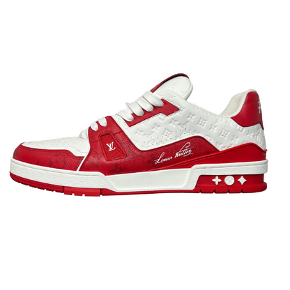 LOUIS VUITTON TRAINER RED / WHITE