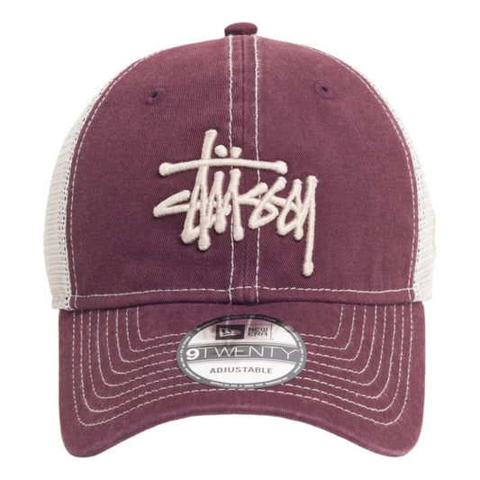 Stussy 9Twenty Washed Basic Trucker 'Maroon' 1311164-MARO