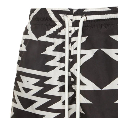 Moncler Black & White Swimshorts