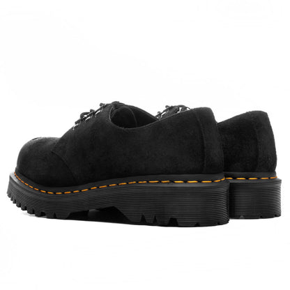 1461 St Hairy Suede - Black