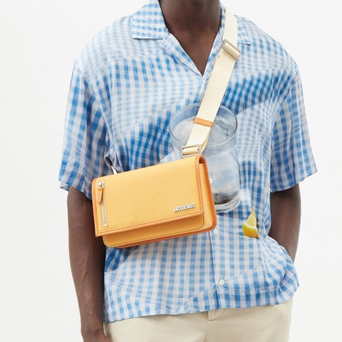 Jacquemus Orange Le Messageru Bag