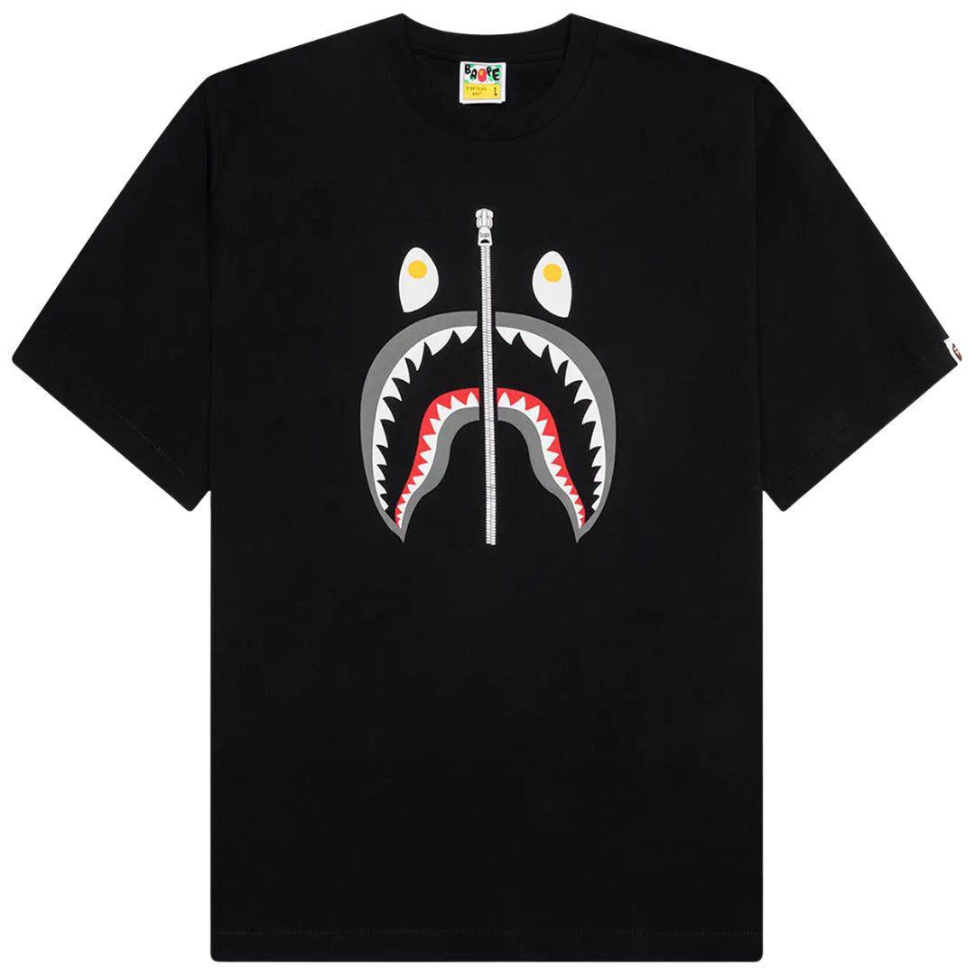 BAPE SHARK MALAYSIA T-SHIRT BLACK