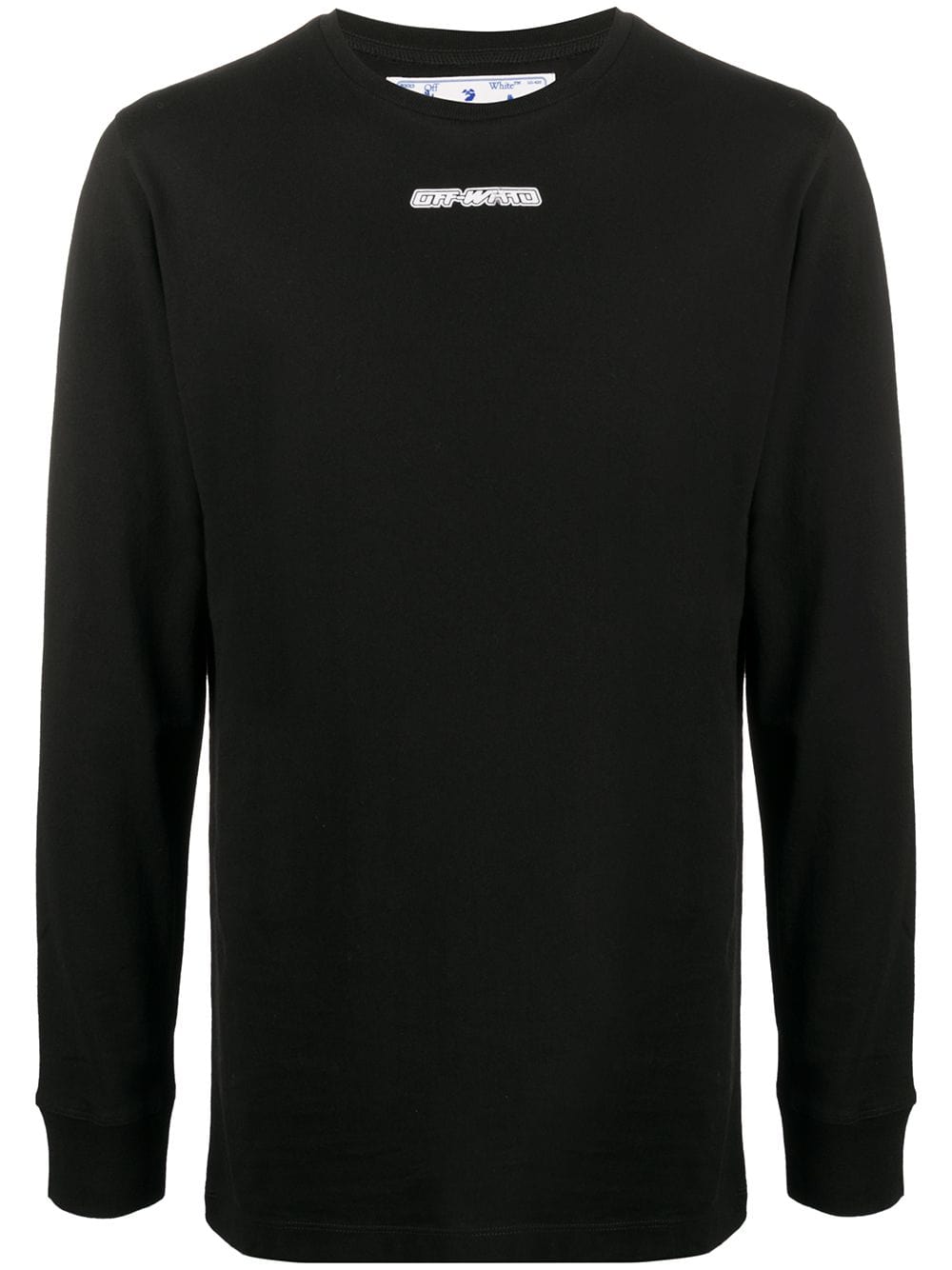 OFF WHITE BLACK MARKER ARROWS LONG SLEEVE BLACK/BLUE