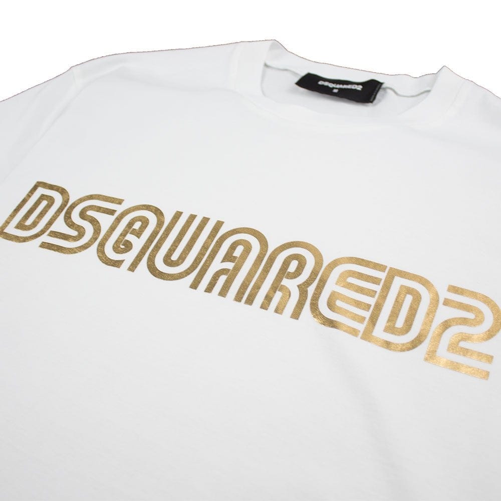Dsquared2 Foil Logo T-shirt White