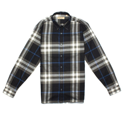 Burberry Salwick Check Flannel Shirt Black