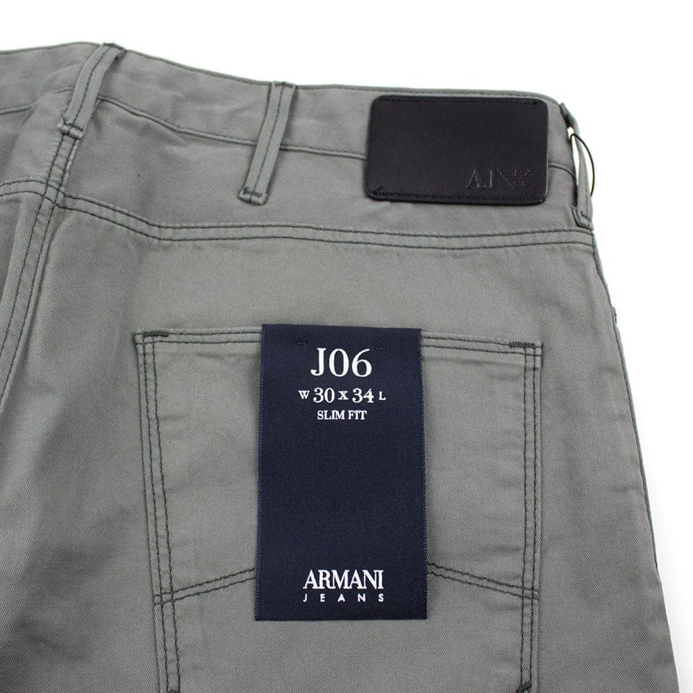 Armani Jeans J06 Slim Fit Grey