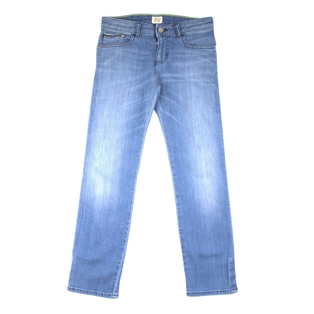 Emporio Armani Junior Stone Wash Denim