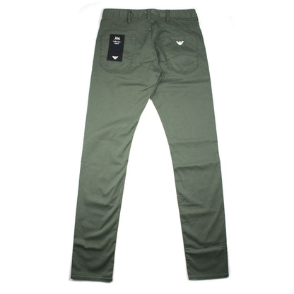 Emporio Armani J06 Slim Fit Chino Green