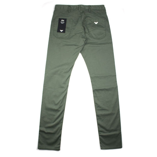 Emporio Armani J06 Slim Fit Chino Green