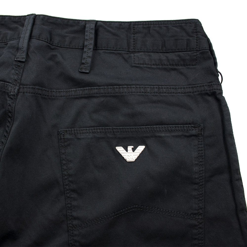 Emporio Armani J06 Slim Fit Chino Black
