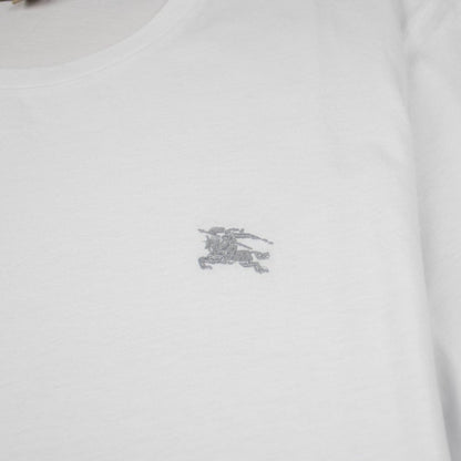 Burberry Joe-Forth Embroidered Logo T-shirt White/Grey
