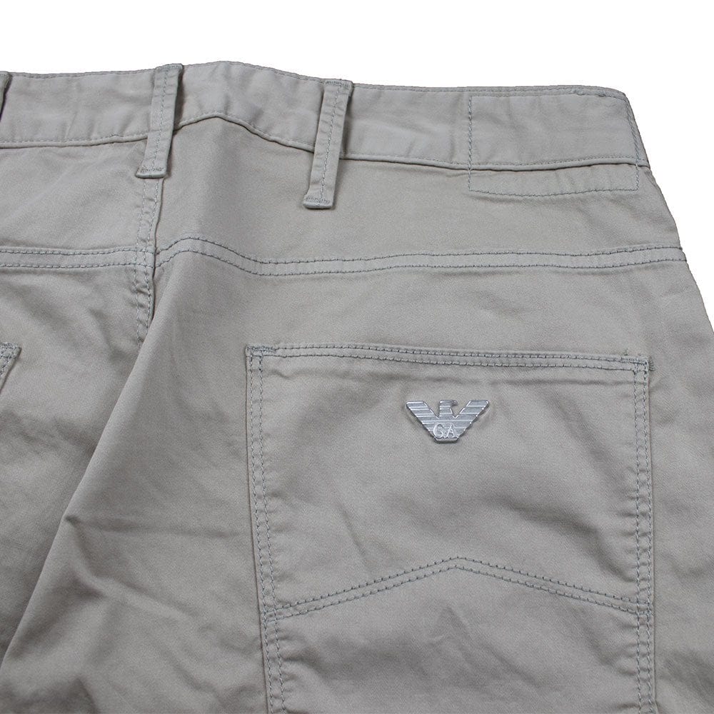 Emporio Armani J06 Slim Fit Chino Brown