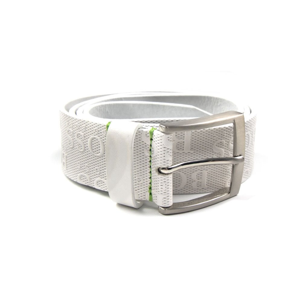 Hugo Boss Torialo Belt White