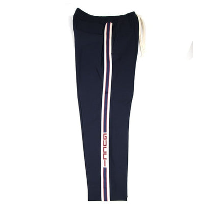 Gucci Jogging Pant With Gucci Stripe Blue