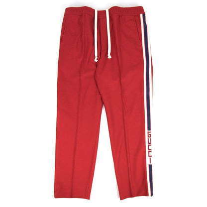 Gucci Jogging Pant With Gucci Stripe Red