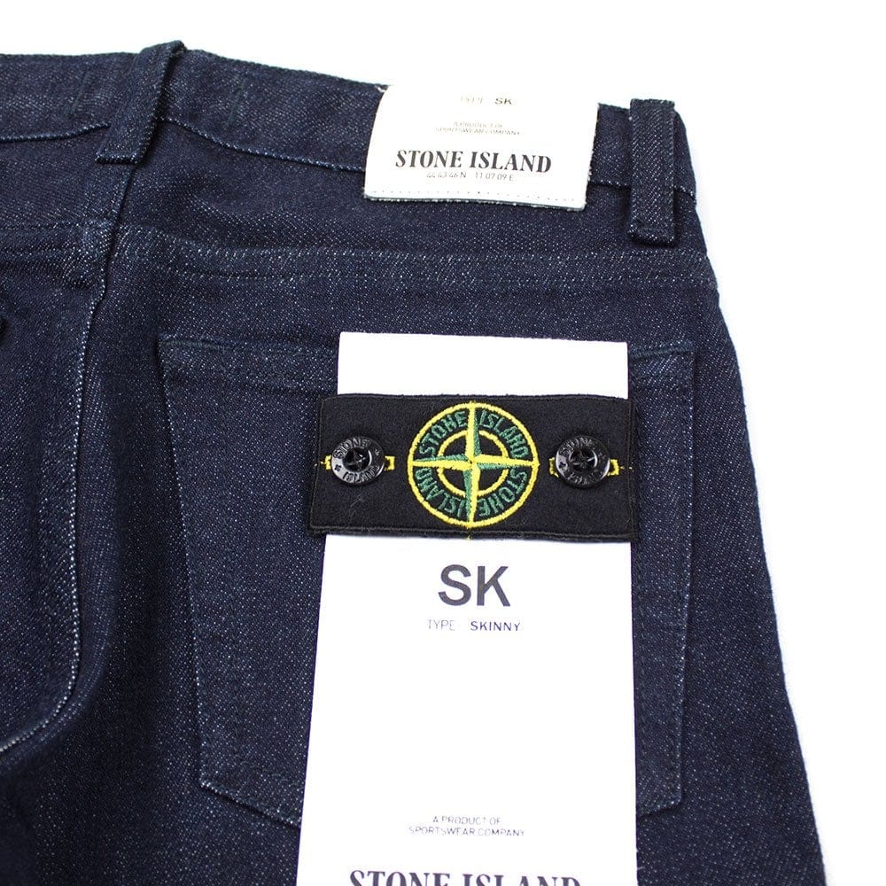 Stone Island Junior Skinny WASH Raw Denim