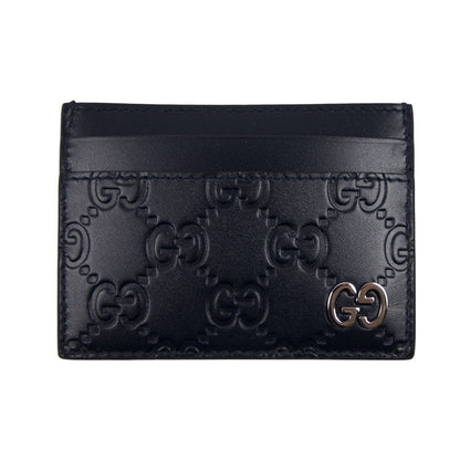 Gucci Signature GG Card Holder Blue