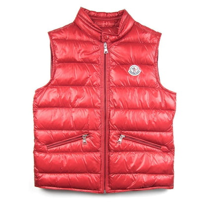 Moncler Junior Gui Gilet Red