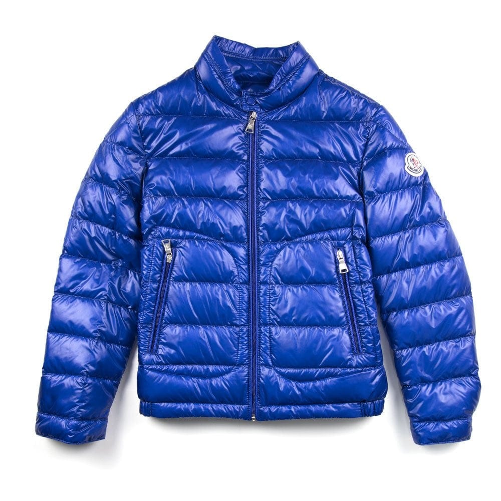 Moncler Junior Acorus Jacket Electric Blue