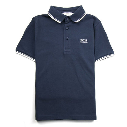 Hugo Boss Kids Basic Logo Polo Navy