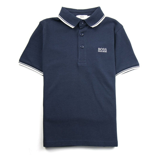Hugo Boss Kids Basic Logo Polo Navy