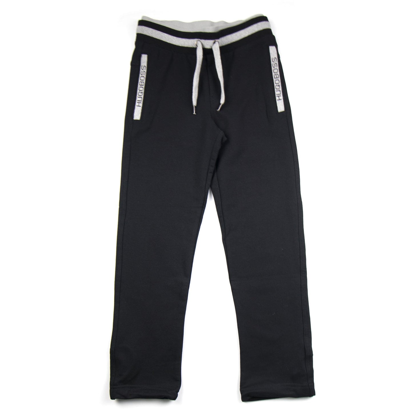 Hugo Boss Kids Side Pocket Logo Track Bottoms Black