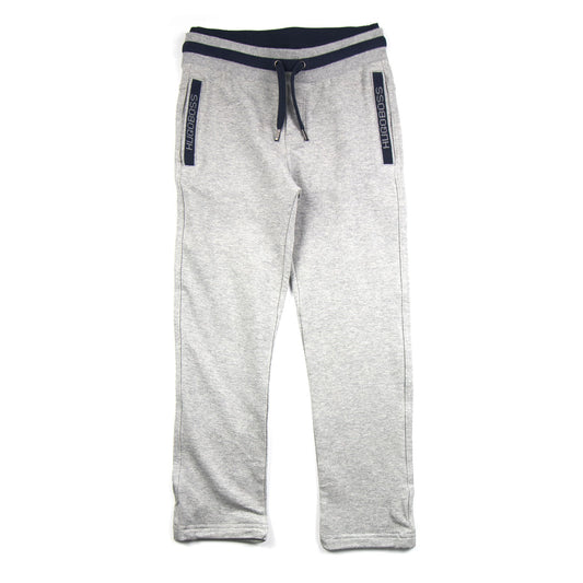 Hugo Boss Kids Side Pocket Logo Track Bottoms Grey
