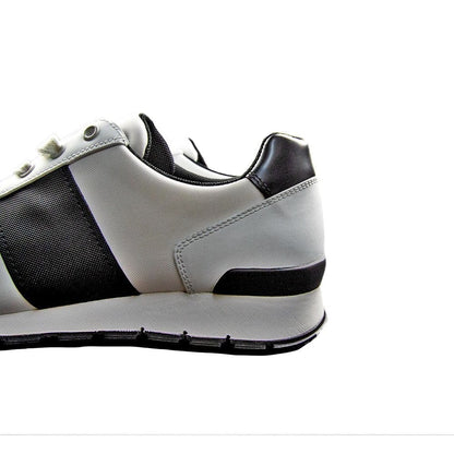 Prada Vit Rubber Ny Trainers White/Black