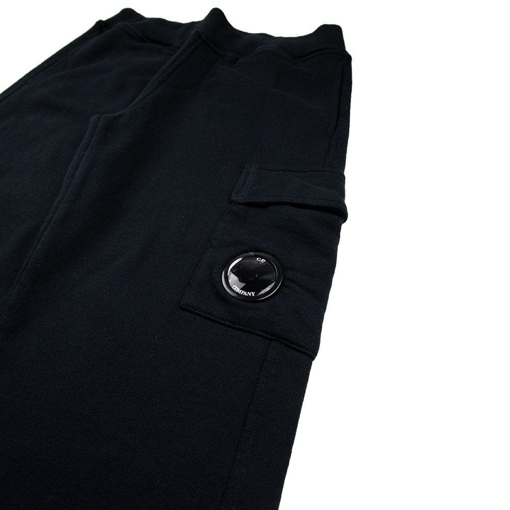 CP Company Undersixteen Watch Viewer Lens Fleece Tracksuit Bottoms Black
