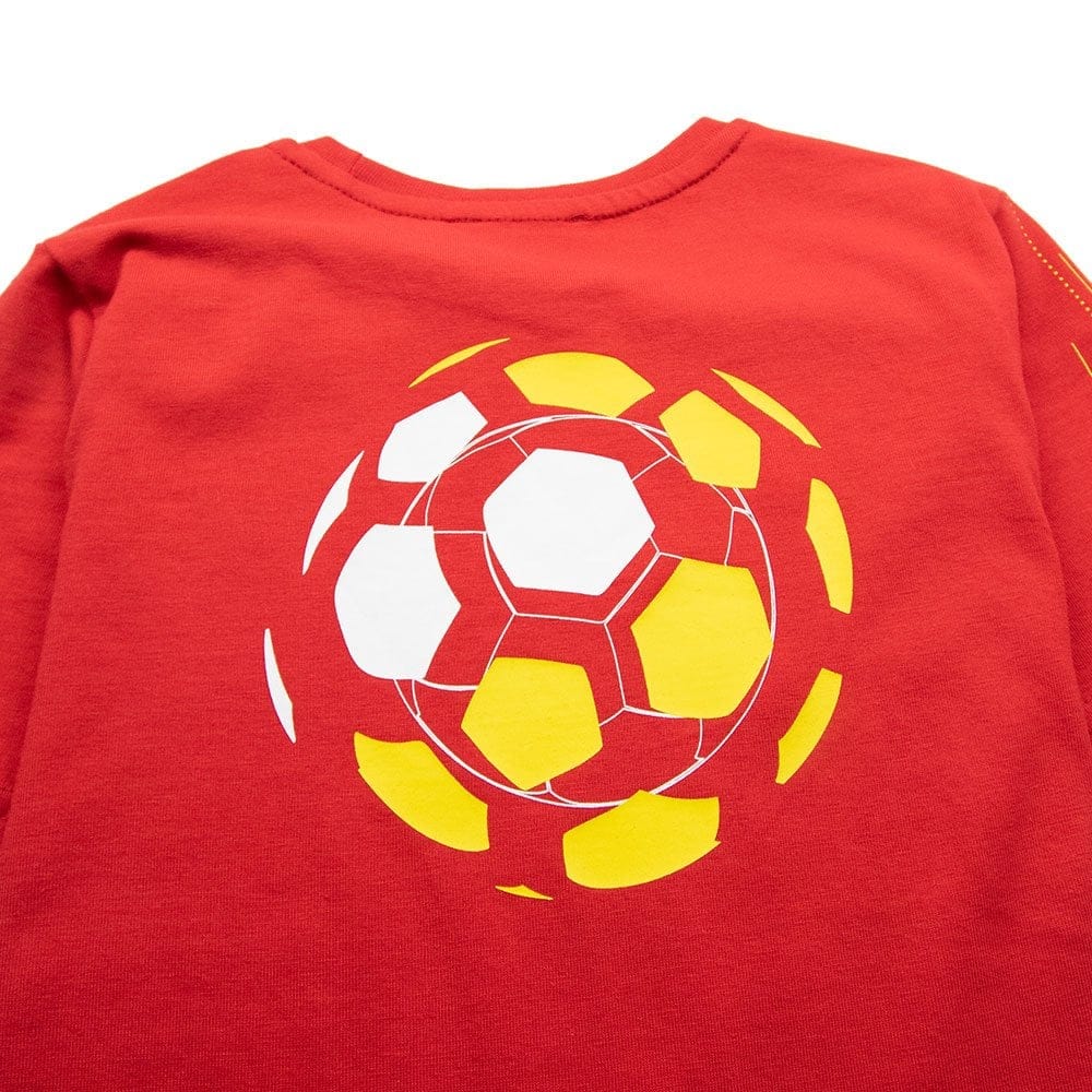 Hugo Boss Kids Football 'Spain' T-Shirt Red