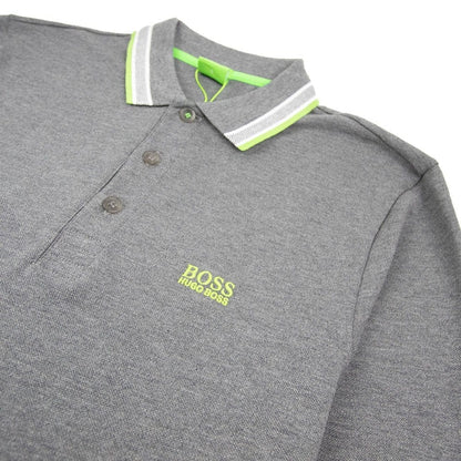 Hugo Boss Plisy 1 Long Sleeve Polo Dark Grey/Green