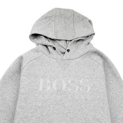 Hugo Boss Kids Pullover Hoody Light Grey