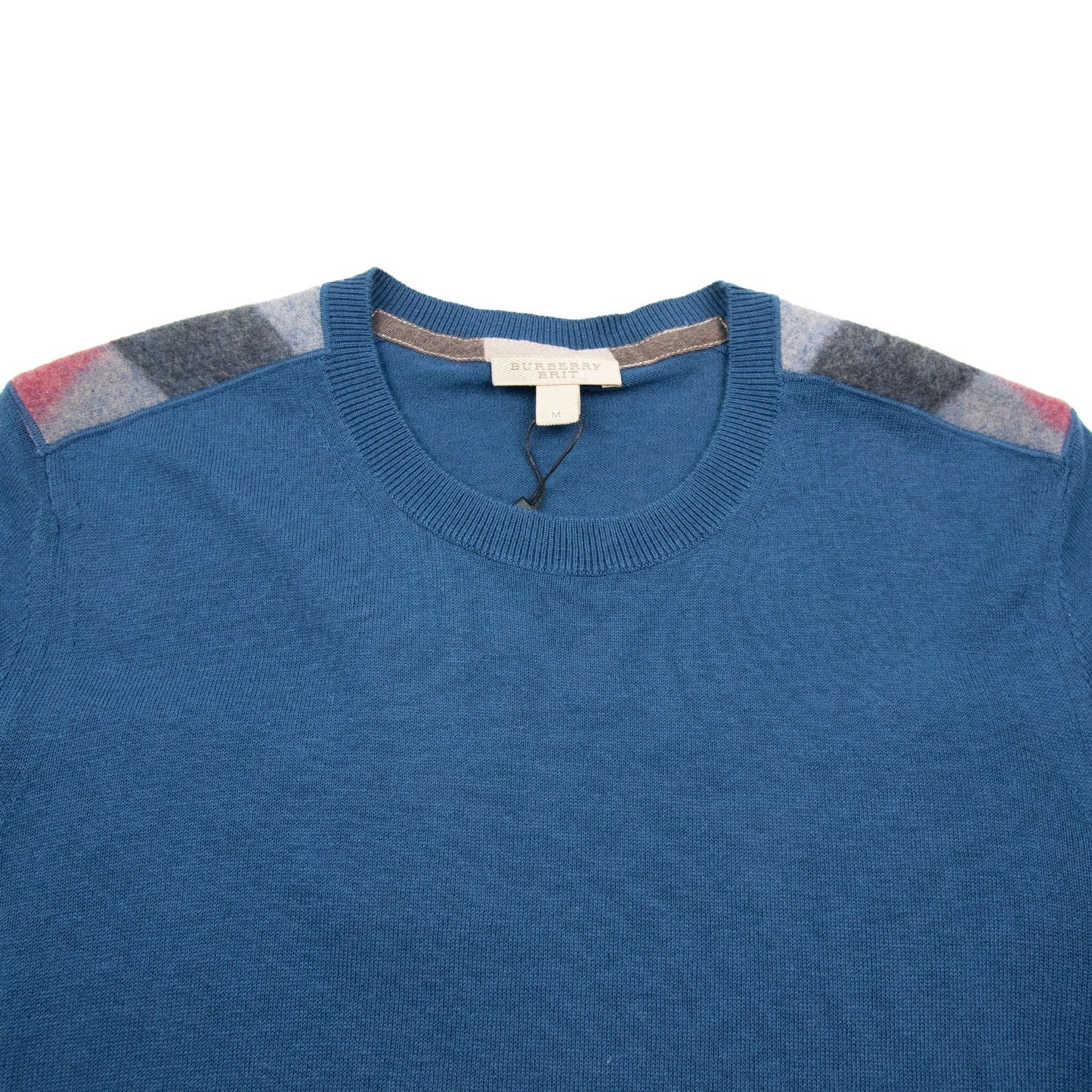Burberry Jarvis Knitwear Sweatshirt Turquoise