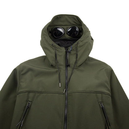 CP Company Soft Shell Jacket Green