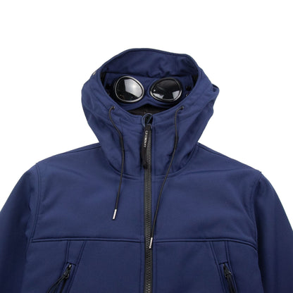 CP Company Soft Shell Jacket Blue