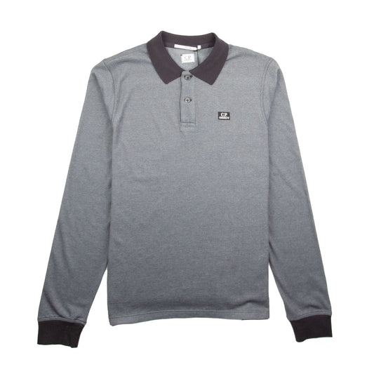 CP Company Tacting Long Sleeve Polo Blue