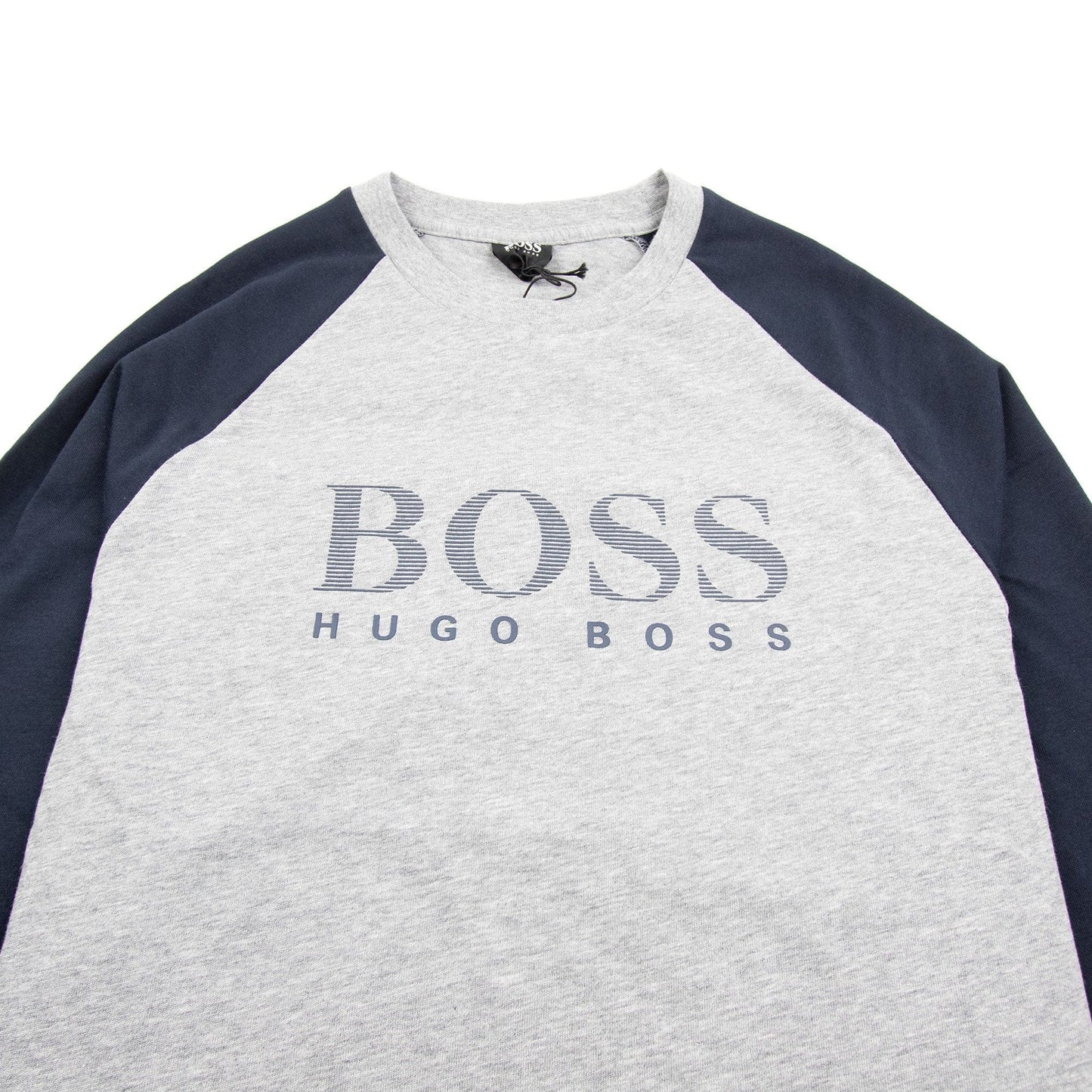 Hugo Boss Authentic Logo Sweatshirt Grey/Blue/Orange