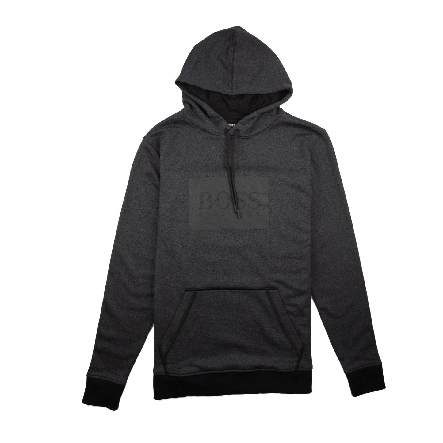 Hugo Boss Heritage Logo Hoody Dark Grey