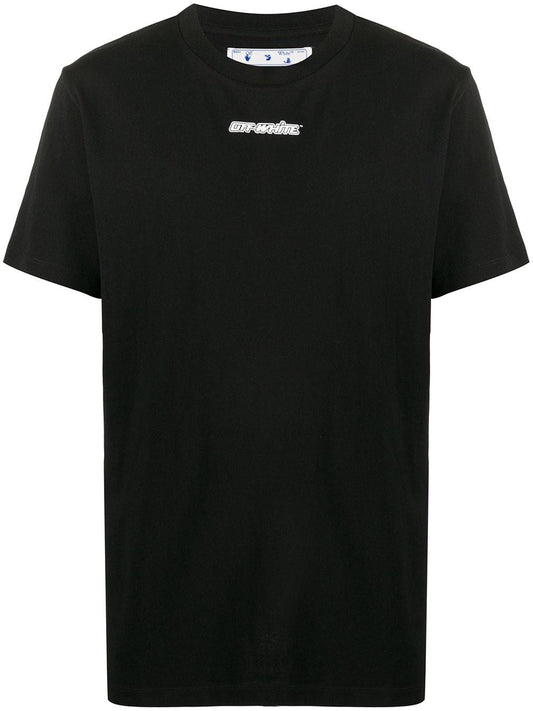 OFF WHITE BLACK MARKER ARROWS T-SHIRT BLACK/BLUE
