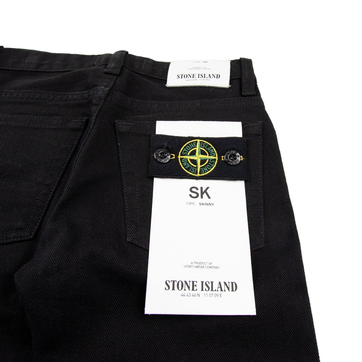 Stone Island Junior Sk Black Jean