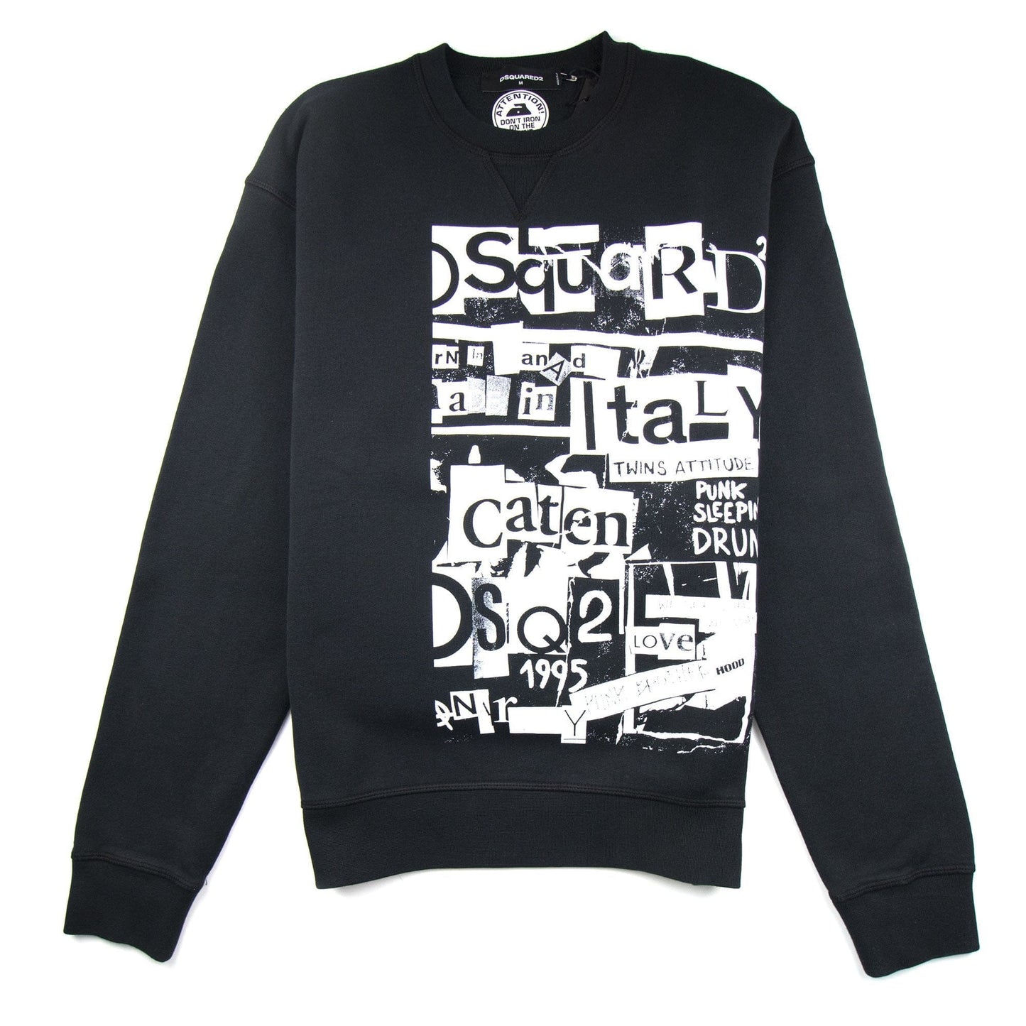 Dsquared2 Punk Bros Sweatshirt Black