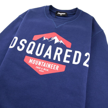 Dsquared2 Kids Mountaineer Sweatshirt Blue